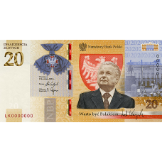(578) ** PN195F Poland 20 Zlotych Year 2021 (Comm.)